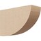 Ekena Millwork 3"W x 9"D x 6"H Classic Durham Rough Cedar Woodgrain TimberThane Corbel, Primed Tan CORUR03X09X06DURRCPR - alternate 1